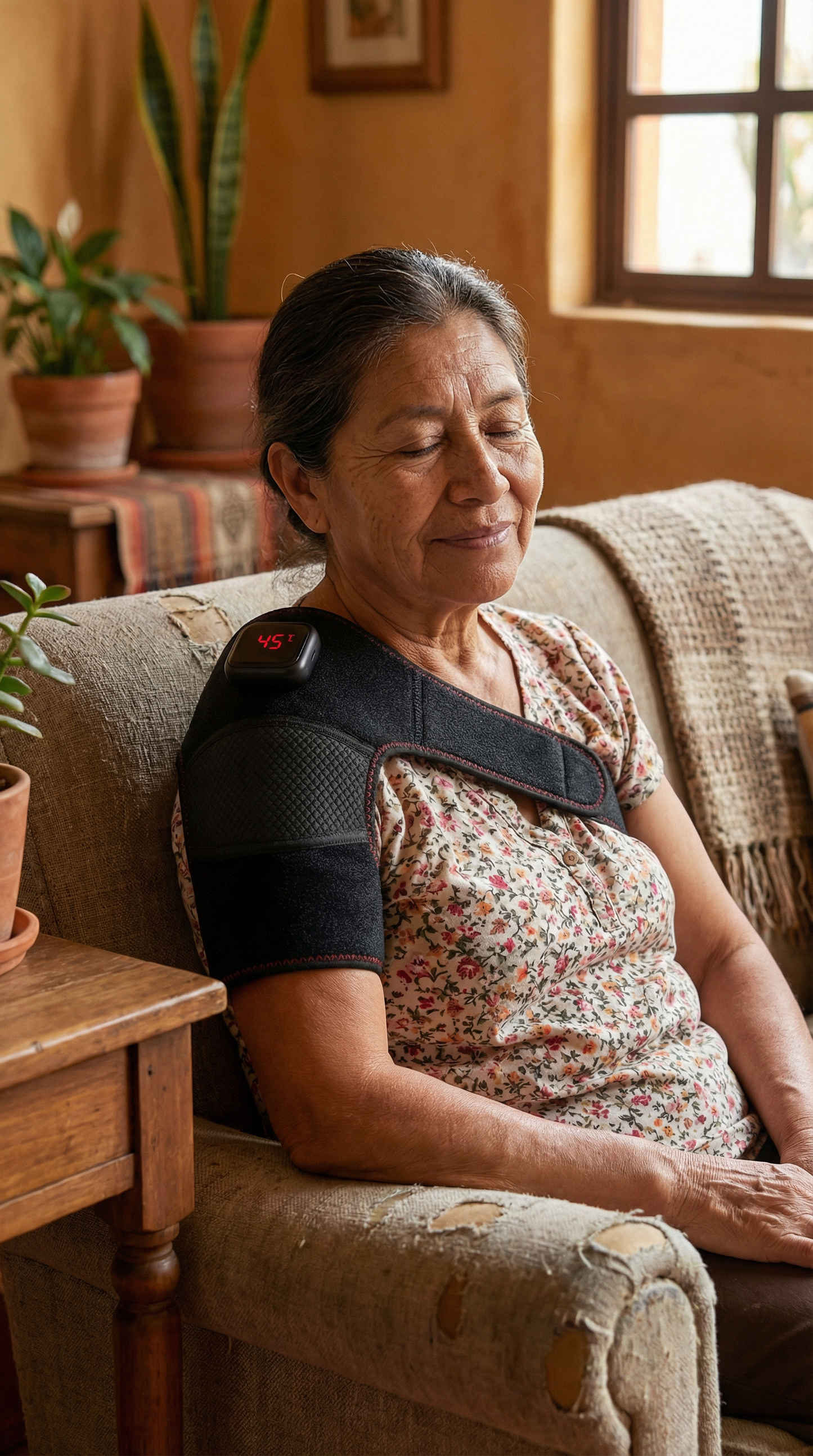 Masajeador TeraCal Pro — 65°C · 3 Articulaciones · Inalámbrico