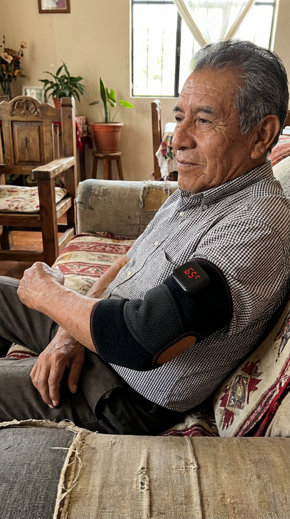 Masajeador TeraCal Pro — 65°C · 3 Articulaciones · Inalámbrico